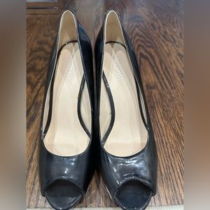 Nine West peep toe heels